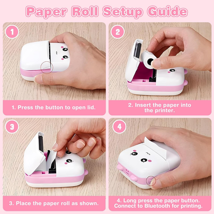 Mini Impresora Portátil Sin Tinta